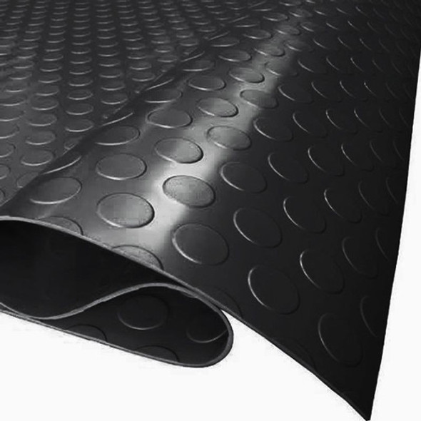 Manta Borracha Moeda Para Academia 3mm Rolo De 5.35x100cm 0