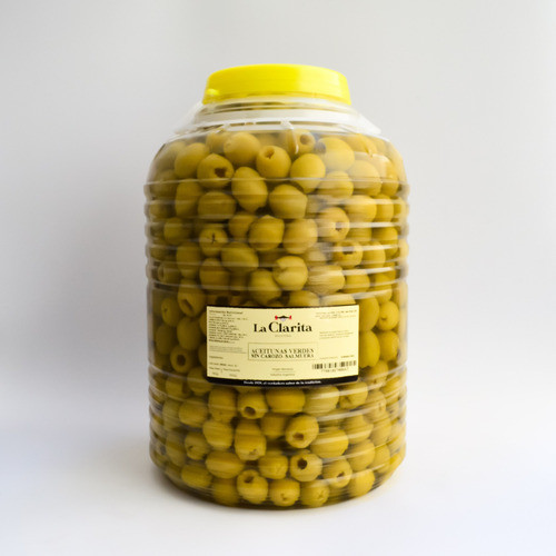 Aceitunas Verdes Para Pizza (chicas)- La Clarita (kosher) 1