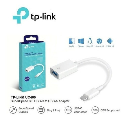 Cabo Otg Tp-link Uc400 Usb-c Para Usb 3.0 Smartphone Android 1