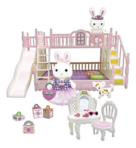 Sweet Dream Bunny Boutique Habitacion Con Accesorios Ditoys 1