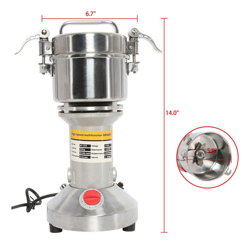 Yaemarine Molinillo Eléctrico De Grano De Alta Velocidad D. 1