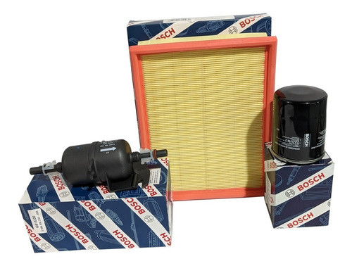 Kits De Filtros Bosch Para Fiat Palio Siena Strada 1.4 8v 0