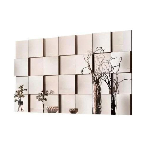 Espelho Decorativo 3d Painel Liverpool Montável 36 Peças 0