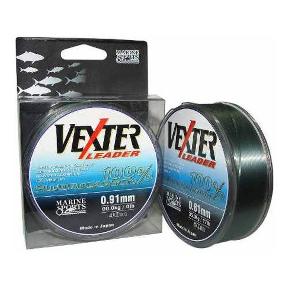 Leader Fluor Carbón Vexter Marine Sports 0.62 Mm 44lb - 50m 0 Leader Fluor Carbón Vexter Marine Sports 0.62 Mm 44lb - 50m 0