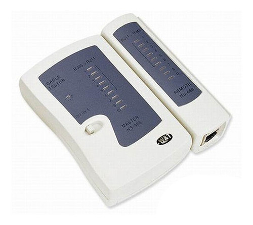 Tester Multimetro Netmak Probador Cable Red Usb Rj45 0