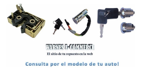 Llave De Contacto Y Arranque Peugeot 405 106 Tipo Valeo Neim 1