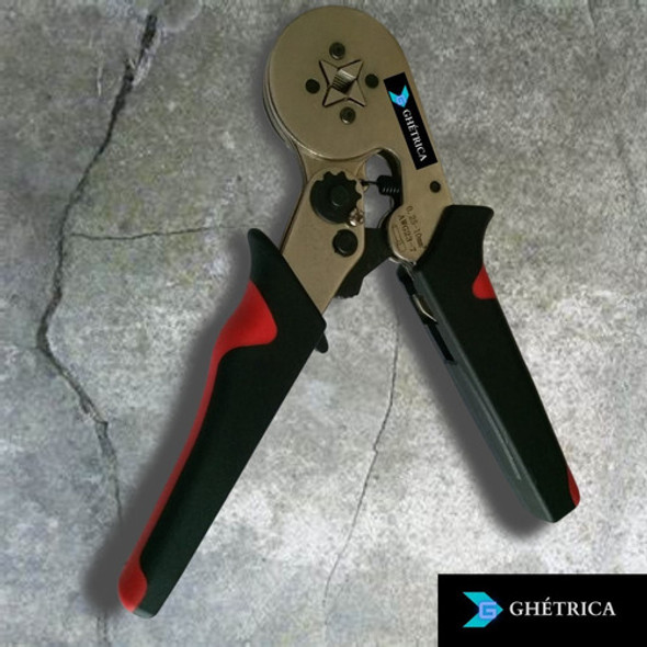 Alicate Catraca Crimpar Terminais Ilhos Tubolar 0,25 A 10mm² 1