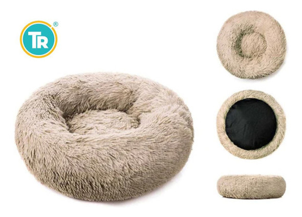 Cama Soft Puff Anti Stress P/ Mascotas Varios Colores 80cm 1 Cama Soft Puff Anti Stress P/ Mascotas Varios Colores 80cm 1