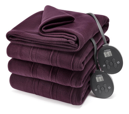 Cobertor Elétrico Aquecido Sunbeam Royal Ultra Fleece Queen 0