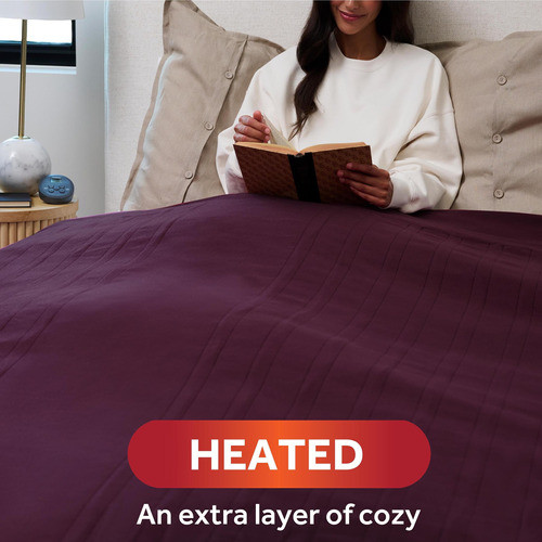 Cobertor Elétrico Aquecido Sunbeam Royal Ultra Fleece Queen 1