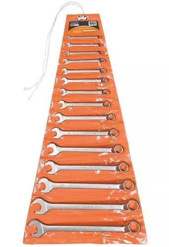 Juego De Llaves Combinadas 6 - 32 Mm 15 Piezas Tramontina Tn 0