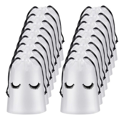 . 100 Sacos Plásticos Para Cuidados Pós-cílios, 1