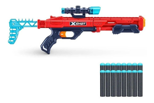 Escopeta Pistola Lanza Dardos Zuru X-shot Hawk Eye 16 Dardos 1