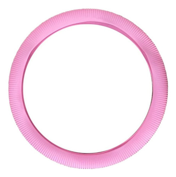 Cubre Volante De Silicona Rosa Fluo Para Corsa Meriva Celta 0