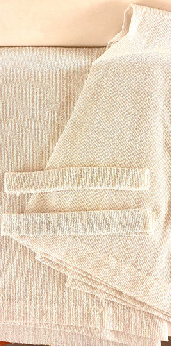 Género Para Cortinas Rústicas Con Lazo 0