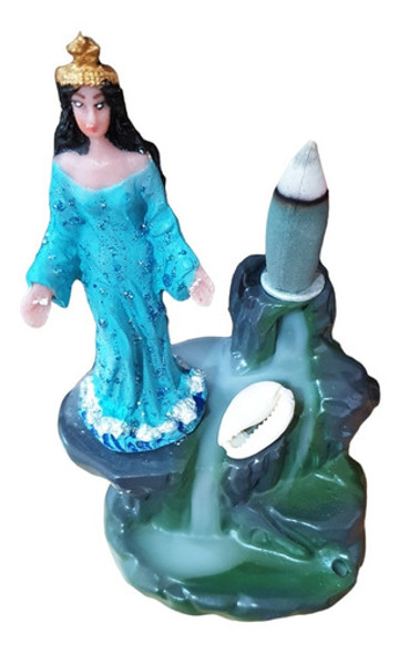 Incensário Iemanjá Cascata + 5 Incensos Cascata 1