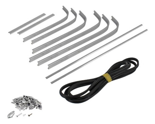 Kit Varillas De Piso, Baguetas Vespa Vn- Vm Año 53-55. Mclas 0