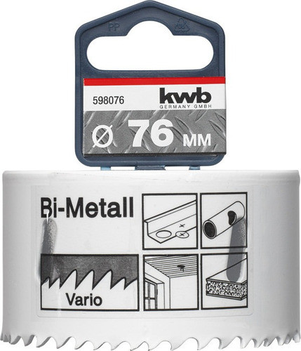 Sierra Copa Bimetalica 76mm Kwb Germany 76 Mm Metal Madera 0