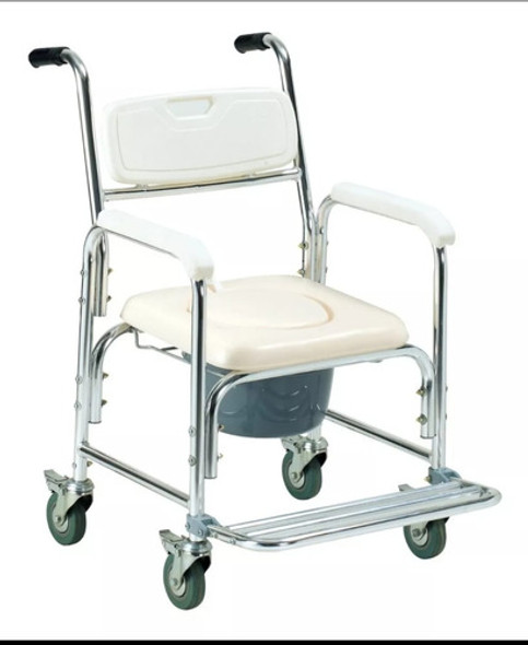 Inodoro Para Ducha, Acolchado, Ruedas Con Frenos 1 Inodoro Para Ducha, Acolchado, Ruedas Con Frenos 1