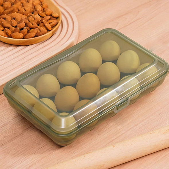 Huevera Caja X 15 Huevos Con Tapa Apilable 1