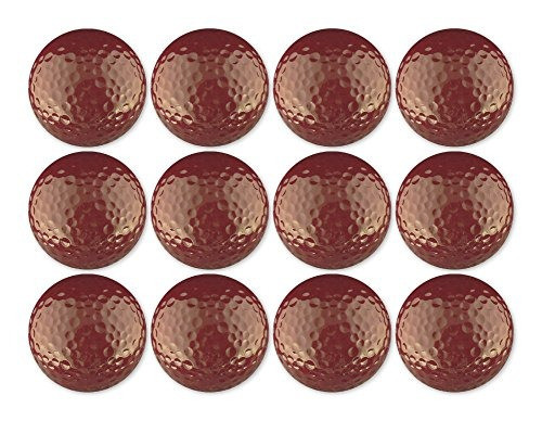 Golf Ball 12-pack Maroon Borgoña En Blanco 0