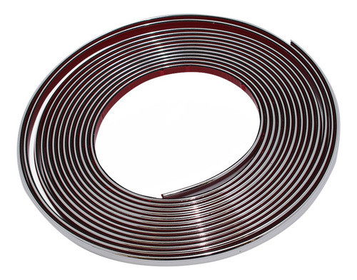 Bagueta Rollo Univ. 12x3mm Esp Crom 8mt 0