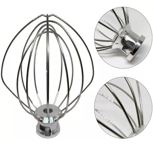 Batedor Kitchenaid Inox -compatível Com Vários Modelos 0