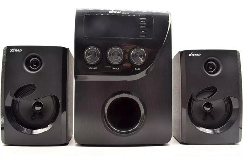 Micro System Caixa Som 2.1 Bluetooth 1000w Mp3 Fm Pc Bivolt 1