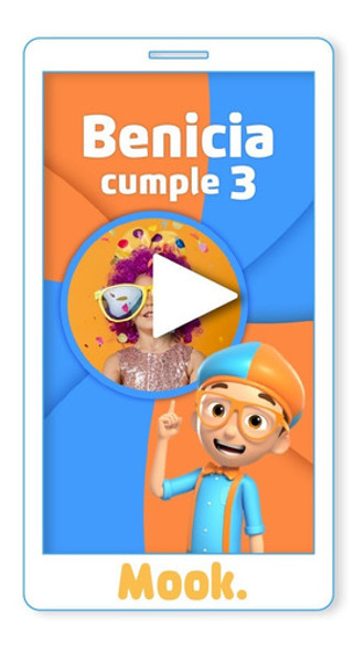 Blippi Invitación Animada En Video Digital Cumpleaños 0