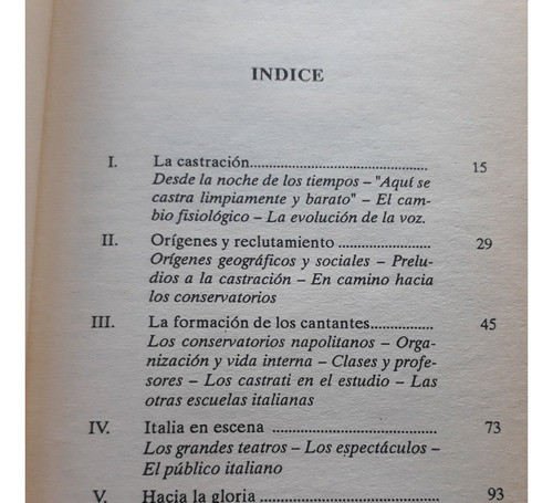 Historia De Los Castrati - Patrick Barbier - Vergara 1990 1