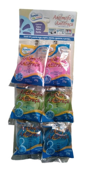Antimofo E Antitraça 3 Cartelas C/ 6 Unidades 0