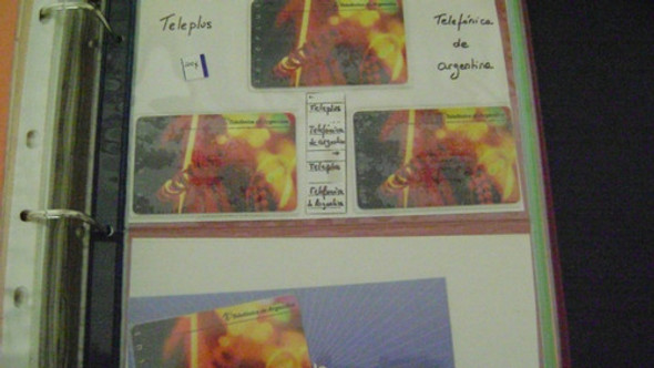 Tarjeta Telefonicacoleccion Telefonica Argentina Teleplus 1 0