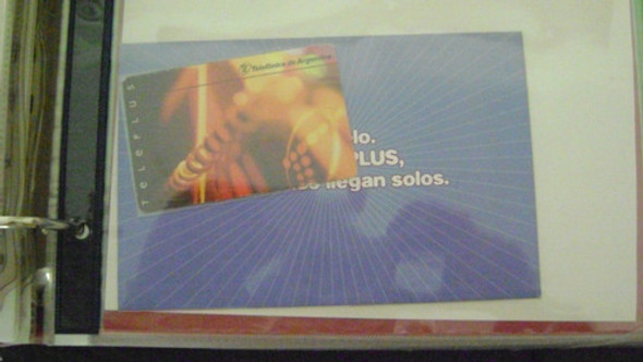 Tarjeta Telefonicacoleccion Telefonica Argentina Teleplus 1 1