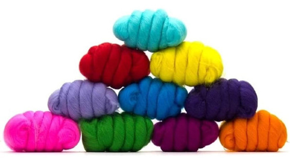 Lana Merina Mixta Revolución, 250 Gramos Para Hilado 0