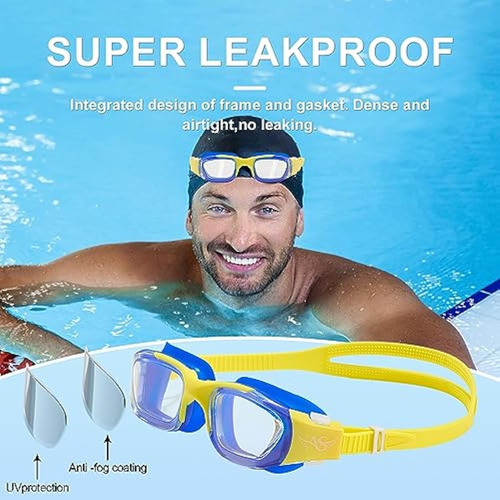 Angel Season Gafas De Natación Antivaho, A Prueba 1