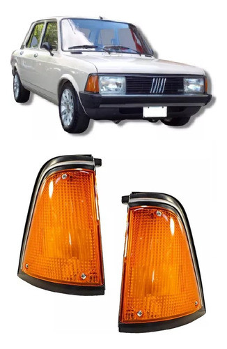 Juego X 2 Faro De Giro Delantero Fiat 128 Super Europa 0