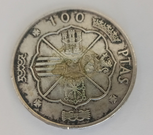 Moneda España Plata 100 Pesetas Año 1966 N859 1