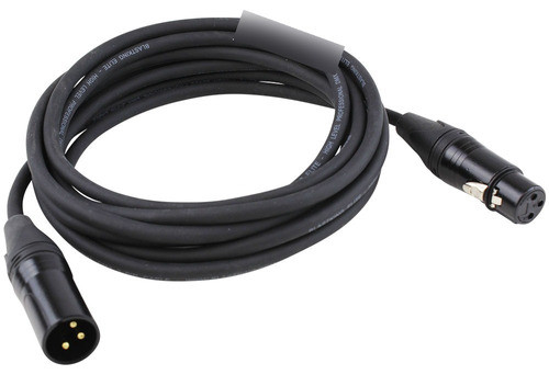 Cable Dmx P Iluminación Xlr Macho A Xlr Hembra 0,91 Metros 0