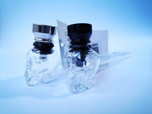 Dyk Pipas Calavera Pipa Pirex Calidad Y Diseño Dyk Con Filtr 1