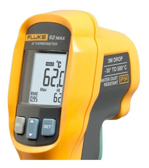 Termômetro Digital Infravermelho -30°c A 500°c Fluke 62 Max 1