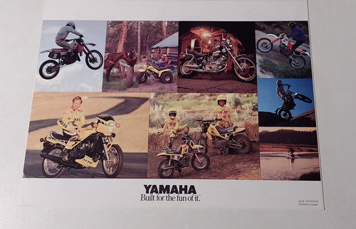Folleto Yamaha 1985 En Ingles 1