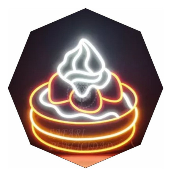 Cartel Torta 34x35 En Neón Led - Luminoso - Deco 0