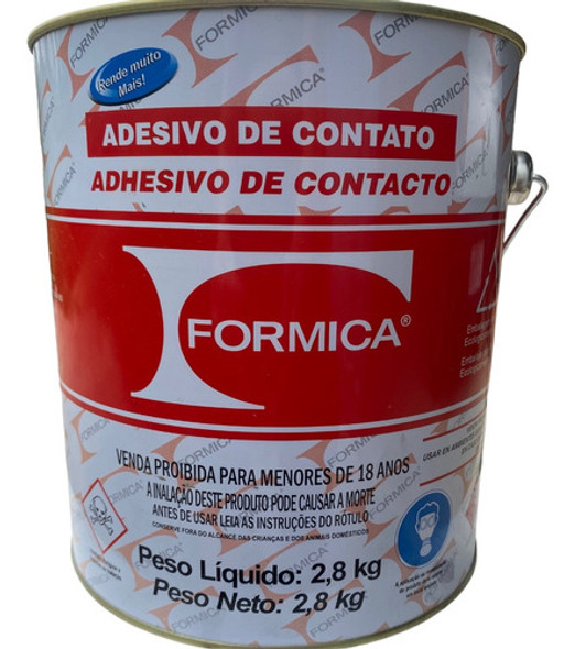 1 Cola De Contato 2,8 Kg Formica Para Formica ,uso Em Geral 0