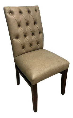 Silla Capitoné Paraíso Laqueada Comedor Fábrica Tapizada Bar 0