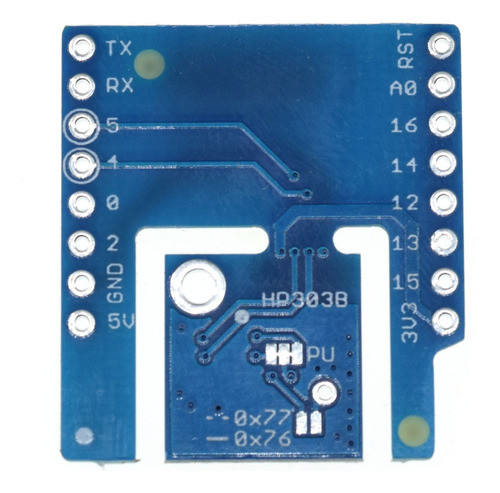 Wemos D1 Mini Barometric Pressure Shield (hp303b) 1