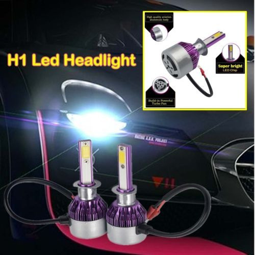 2 X H1 160w Cree Led Linterna Kit Faros Bombilla Luz De Cruc 1