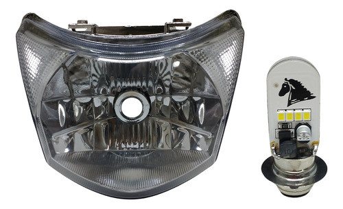 Farol Bloco Otico Lampada Led Honda Biz 2012 2013 2014 2015 0