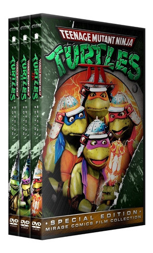 Trilogia Tortugas Ninja Dvd Latino 1990 - 1993 0
