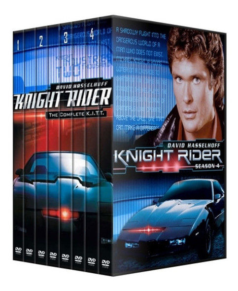 El Auto Fantastico Serie Completa 4 Temporadas Dvd Lat 0