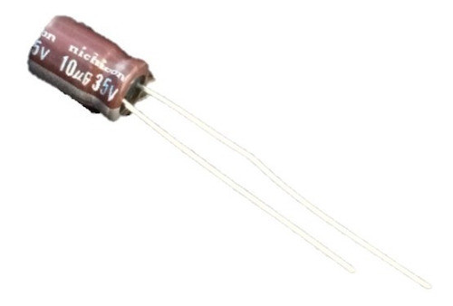 Pack X5 Capacitor Electrolitico 10uf 35v 0